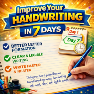 speed handwriting and handwriting improvement class (2)