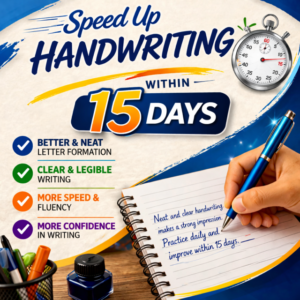 speed up handwriting